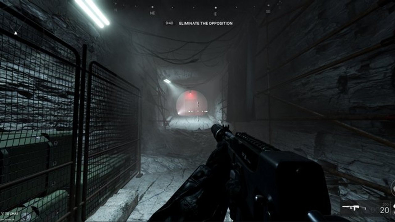 Visão geral de gameplay de FRONTLINES no Roblox mostrando combate no mapa e HUD